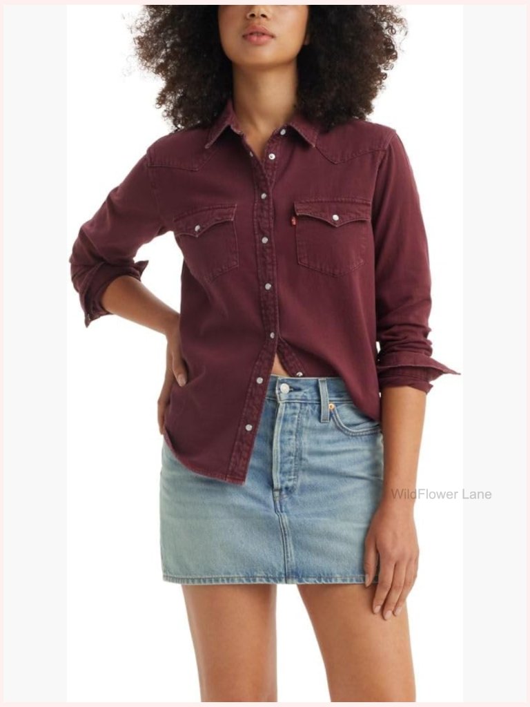 Ultimate Western Button Down Shirt Long Sleeve Snap